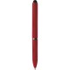 Penna a sfera con touch screen in plastica rossa personalizzata B11230R