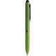 Penna a sfera con touch screen in plastica verde acido personalizzata B11230VA