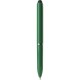 Penna a sfera con touch screen in plastica verde personalizzata B11230V