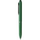 Penna a sfera con touch screen in plastica verde personalizzata B11230V