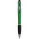 Penna a sfera con touch screen verde personalizzata B11179V