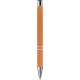 Penna a sfera in alluminio e metallo arancione personalizzata B11240A