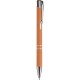 Penna a sfera in alluminio e metallo arancione personalizzata B11240A