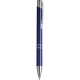 Penna a sfera in alluminio e metallo blu royal personalizzata B11239BL