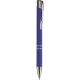 Penna a sfera in alluminio e metallo blu royal personalizzata B11240BL