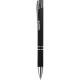 Penna a sfera in alluminio e metallo nera personalizzata B11240N
