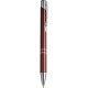 Penna a sfera in alluminio e metallo rossa personalizzata B11239R