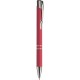Penna a sfera in alluminio e metallo rossa personalizzata B11240R