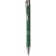 Penna a sfera in alluminio e metallo verde personalizzata B11240V