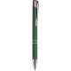 Penna a sfera in alluminio e metallo verde personalizzata B11240V