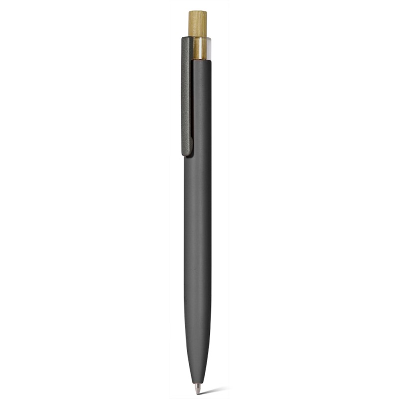 Penna a sfera in alluminio riciclato grigia personalizzata B11281GR