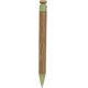 Penna a sfera in bamboo verde acido personalizzata B11129VA