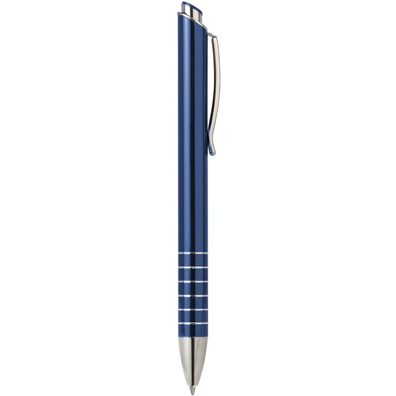 Penna a sfera in metallo blu royal personalizzata B11089BL