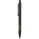 Penna a sfera in metallo e gomma gialla personalizzata B11162G