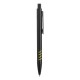 Penna a sfera in metallo e gomma gialla personalizzata B11162G