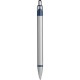 Penna a sfera in metallo e plastica blu royal personalizzata B11086BL
