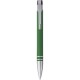 Penna a sfera in metallo e plastica verde personalizzata B11078V