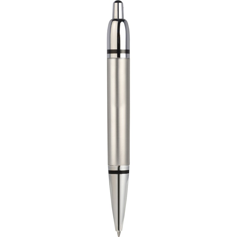 Penna a sfera in metallo grigia personalizzata B11085GR