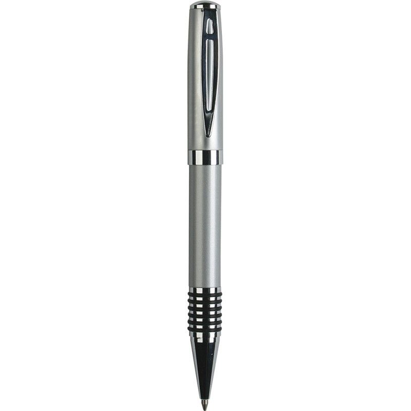 Penna a sfera in metallo grigia personalizzata B11096GR