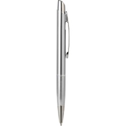 Penna a sfera in metallo grigia personalizzata B11102GR
