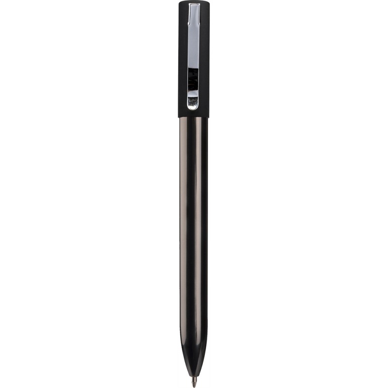 Penna a sfera in metallo grigia personalizzata B11174GR