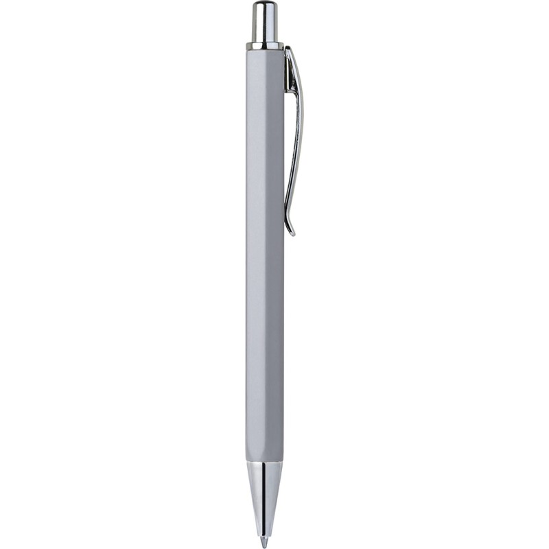 Penna a sfera in metallo grigia personalizzata B11224GR