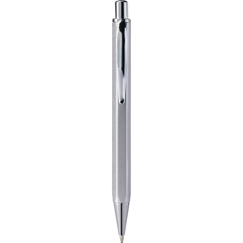 Penna a sfera in metallo grigia personalizzata B11224GR