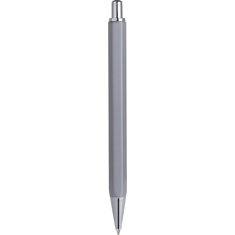 Penna a sfera in metallo grigia personalizzata B11224GR