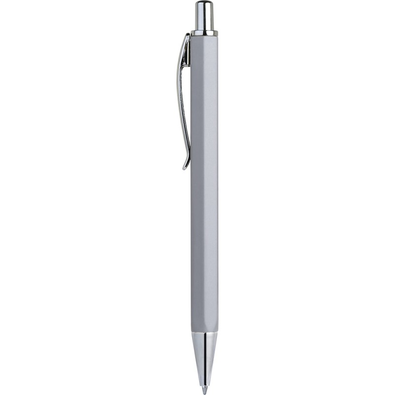 Penna a sfera in metallo grigia personalizzata B11224GR