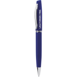Penna a sfera in metallo blu royal personalizzata B11050BL