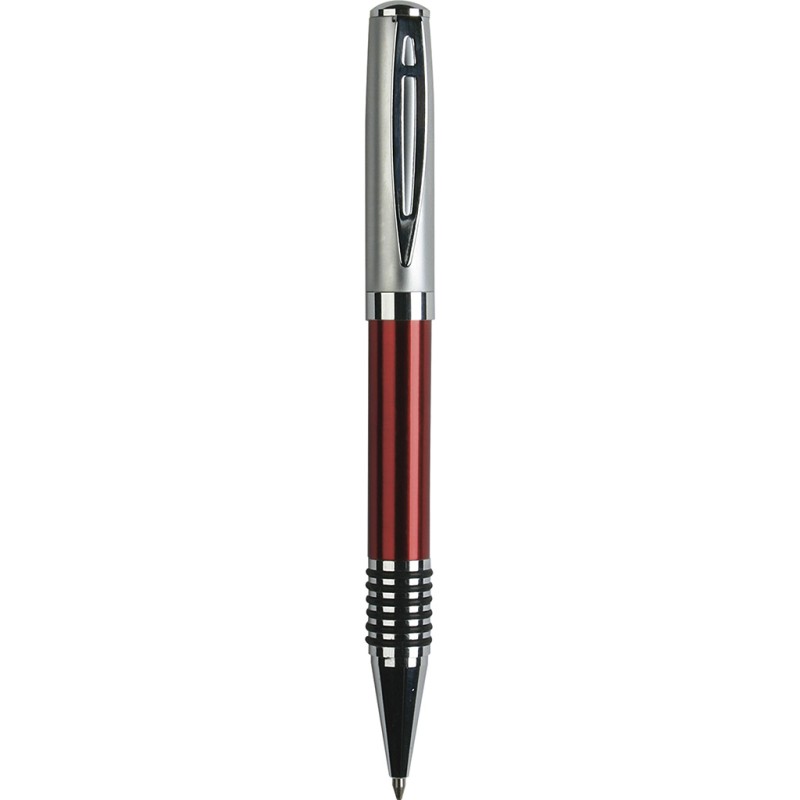 Penna a sfera in metallo rossa personalizzata B11096R