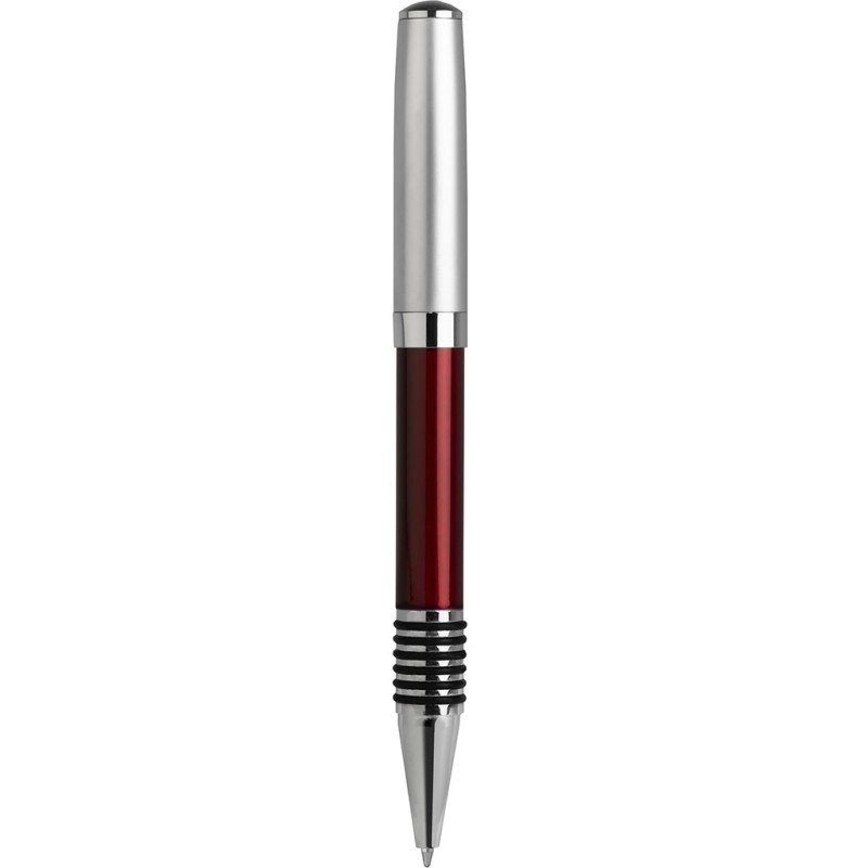 Penna a sfera in metallo rossa personalizzata B11096R