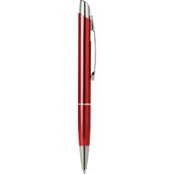 Penna a sfera in metallo rossa personalizzata B11102R