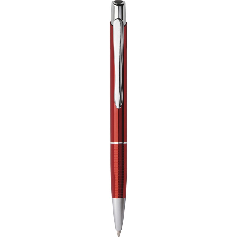 Penna a sfera in metallo rossa personalizzata B11102R