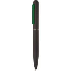 Penna a sfera in metallo verde personalizzata B11136V