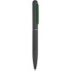Penna a sfera in metallo verde personalizzata B11136V