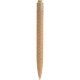 Penna a sfera in paglia di grano beige personalizzata B11133BE