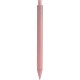 Penna a sfera in paglia di grano rosa personalizzata B11132RS