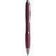 Penna a sfera in paglia di grano rossa personalizzata B11124R