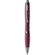 Penna a sfera in paglia di grano rossa personalizzata B11124R