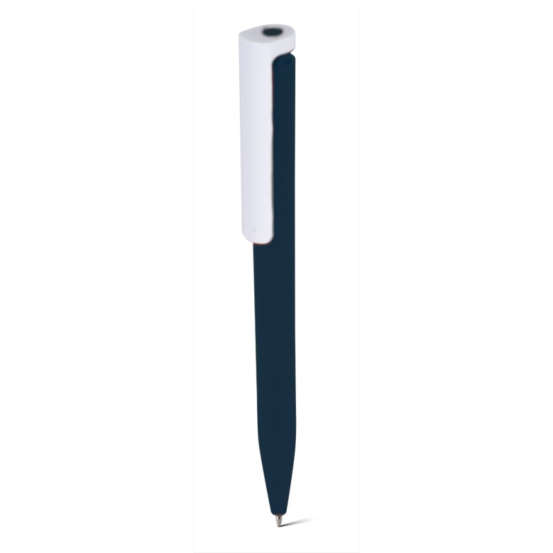 Penna a sfera in plastica abs riciclata blu navy personalizzata B11289NY
