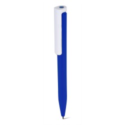 Penna a sfera in plastica abs riciclata blu royal personalizzata B11289BL