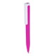 Penna a sfera in plastica abs riciclata fucsia personalizzata B11289FU