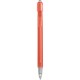 Penna a sfera in plastica arancione personalizzata B11027A