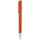 Penna a sfera in plastica arancione personalizzata B11036A