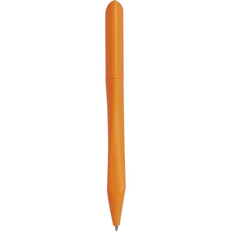 Penna a sfera in plastica arancione personalizzata B11122A