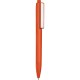 Penna a sfera in plastica arancione personalizzata B11166A