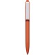 Penna a sfera in plastica arancione personalizzata B11166A