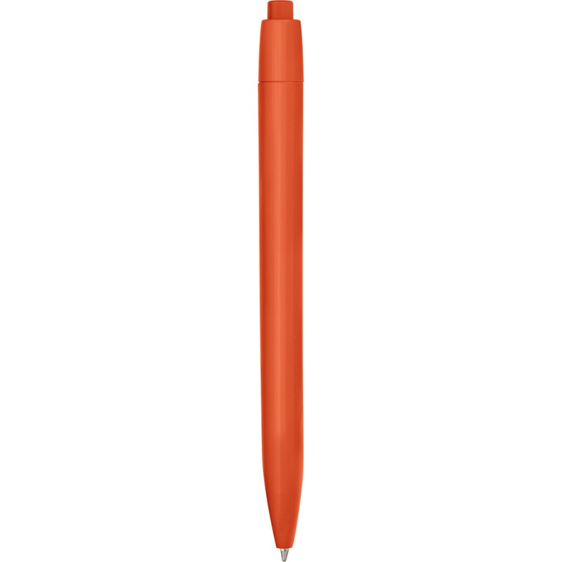 Penna a sfera in plastica arancione personalizzata B11166A