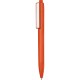 Penna a sfera in plastica arancione personalizzata B11166A